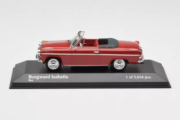 Minichamps Borgward Isabella Cabriolet 1959 1:43 400096060